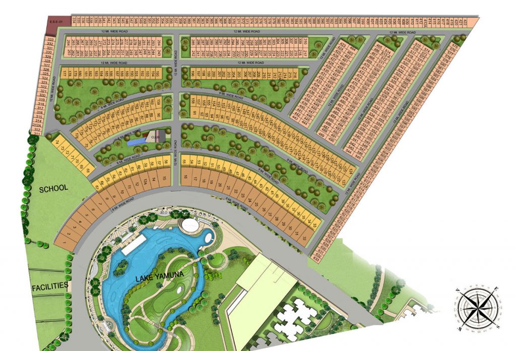 Residential Different Sizes Plots in Gaur Yamuna City