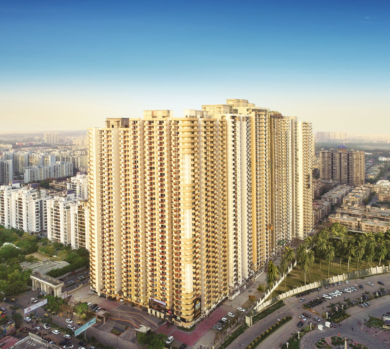 Saya Gold Avenue Lovely Residential Property Indirapuram Ghaziabad